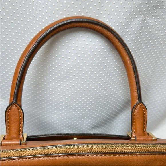 EUC Michael Kors Signature Hudson Large Satchel Shoulder Bag w/crossbody strap